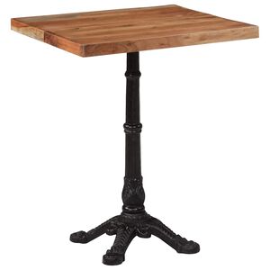 vidaXL bistroolaud, 60 x 60 x 76 cm, akaatsiapuit