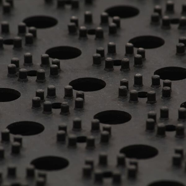 vidaXL uksematt, ristk&uuml;lik, 60 x 80 cm, kumm