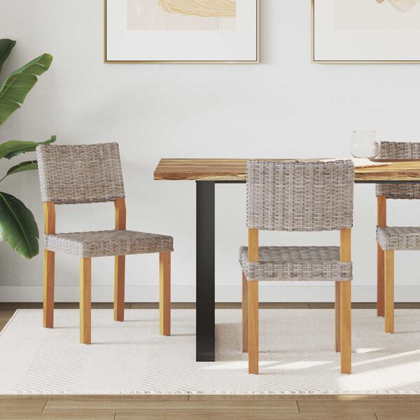 vidaXL S&ouml;&ouml;gitool 2 pcs Kubu Hall 46 x 55 x 84 cm Kubu rattan