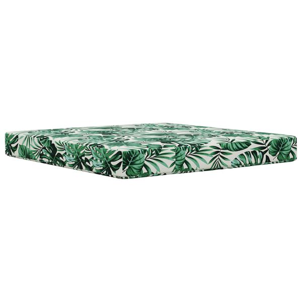 vidaXL V&auml;lim&ouml;&ouml;blitugi patja 2 pcs Lehe muster Pol&uuml;ester