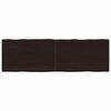 vidaXL lauaplaat, tumepruun, 160 x 50 x (2-4) cm, t&ouml;&ouml;deldud t&auml;ispuit