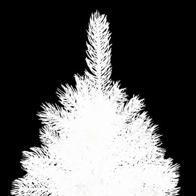 vidaXL kunstkuusk, elutruud okkad, valge, 120 cm