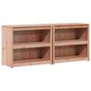 vidaXL &Otilde;ue k&ouml;&ouml;gikapp MEPPEL 2 pcs Looduslik Douglas 212 x 55 x 92 cm