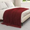 vidaXL Pleedi pleed Bordeaux punane 150 x 200 cm Fliis