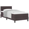 vidaXL Karbi vedrumadrats peaga Tume pruun 90 x 190 cm kangas