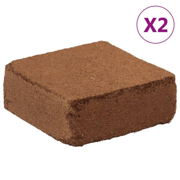 vidaXL kooskosbriketid 2 tk (igaüks 5 kg), kokku 10 kg