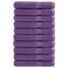 vidaXL saunalina SOLUND 10 tk, lilla, 80x200 cm, 600 gsm