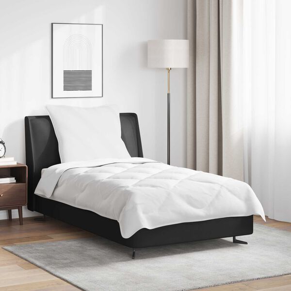 vidaXL Teki komplekt padjaga 2 pcs Valge Mikrofiiber