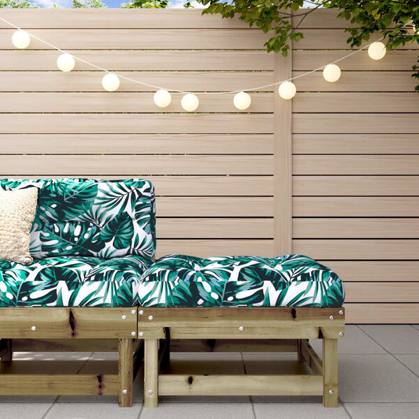 vidaXL aia jalapink, immutatud m&auml;nnipuit