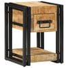 vidaXL &Ouml;&ouml;lambi kapp 2 tk Pruun 30 x 30 x 40 cm Tugev mango puu