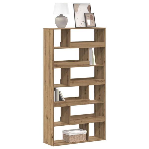 vidaXL raamatukapp, k&auml;sit&ouml;&ouml;tamm, 100 x 33 x 187,5 cm, tehispuit