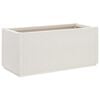 vidaXL aia taimekast, valge, 80 x 36 x 35 cm, PP