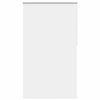 vidaXL pimendav ruloo valge 130x210 cm kanga laius 126,6 cm pol&uuml;ester