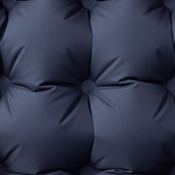 vidaXL iset&auml;ituv 1 inimesele matkamadrats koos patjadega, hall