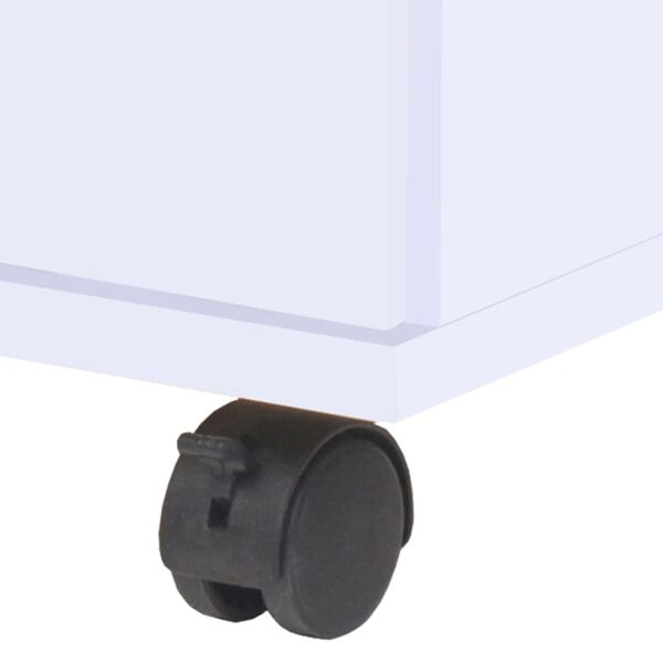 vidaXL kummut, 33 x 45 x 60 cm, valge