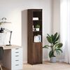 vidaXL Highboard pruun tamm 37,5x35x180 cm Engineered Wood