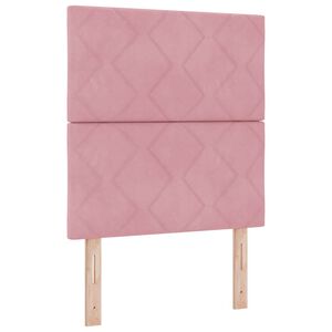 vidaXL Peats Roosa 80 cm Samet
