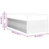vidaXL Voodi raam madratsiga cream 90 x 200 cm kangas