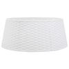 vidaXL J&otilde;ulupuu seelik Valge &Oslash;56x23 cm Plastik