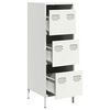 vidaXL Highboard Valge 39x35x103,5 cm Teras