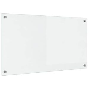 vidaXL K&ouml;gi Splashback L&auml;bipaistev 90 x 50 cm karastatud klaas