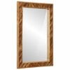 vidaXL Peegel Seinale kinnitatav peegliga Pruun 70 x 50 x 3 cm Klaas