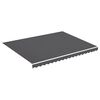 vidaXL varikatuse asenduskangas, antratsiithall, 4,5 x 3,5 m