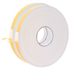 vidaXL Iselihkuv vahtlint 2 pcs Valge 20mm x 10m CR Vaht