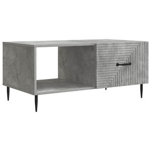 vidaXL Kohvilaud Betoonhall 90 x 50 x 40 cm Tehispuit