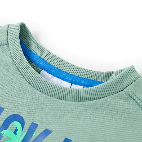 Laste dressipluus, hele khaki, 104