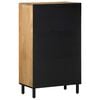 vidaXL Highboard Pruun 60x33x100 cm T&auml;ispuidust Mango