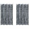vidaXL Satiinist kardinad 2 pcs H&otilde;behall 175 x 140 cm Samet