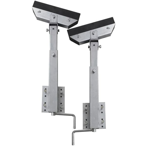 vidaXL paadihaagise vööritoe komplekt, 2 tk 63–88 cm