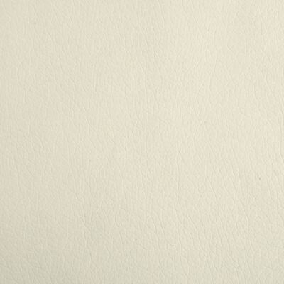 vidaXL lastediivan jalapingiga, kreemjas, 100 x 50 x 30 cm, kunstnahk