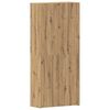 vidaXL Kinga kapp 80 x 35.5 x 180 cm Tehispuit Pruun