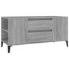 vidaXL telerikapp, hall Sonoma tamm, 102 x 44,5 x 50 cm, tehispuit