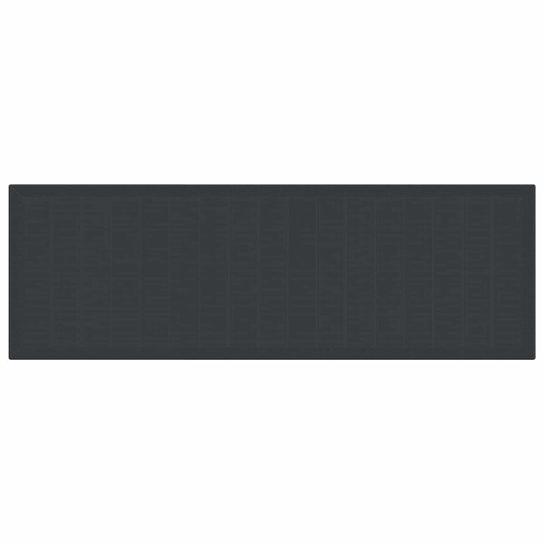 vidaXL Aia s&ouml;&ouml;gilaudade komplekt 11 pcs Antratsiit Plastmass