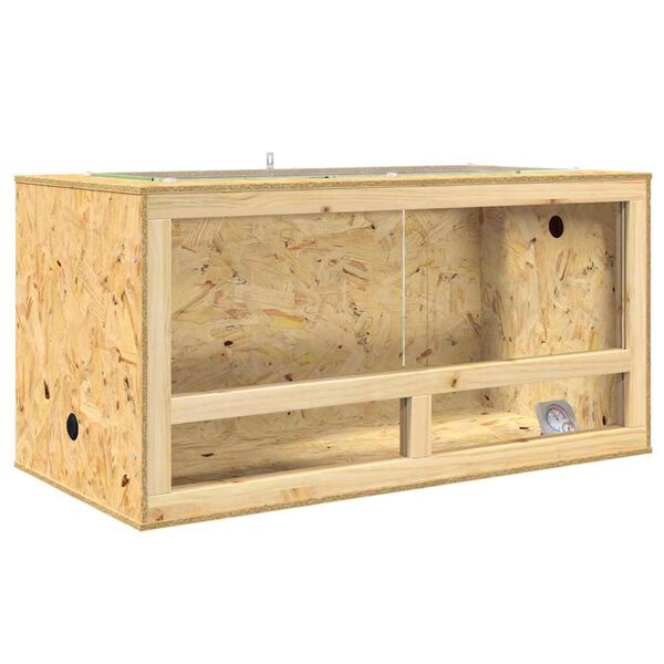 vidaXL Terrarium Pruun 100 x 50 x 50 cm OSB