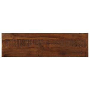 vidaXL lauaplaat, 120x30x2,5 cm, ristk&uuml;likukujuline, taastatud puit