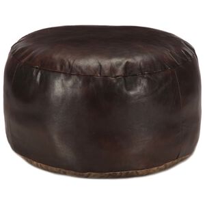 vidaXL tumba tumepruun 60 x 30 cm ehtne kitsenahk