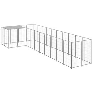 vidaXL koeraaedik, h&otilde;bedane, 7,26 m&sup2;, teras