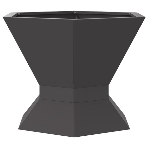 vidaXL L&otilde;kkekoht Must 50 x 50 x 40 cm Teras