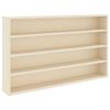 vidaXL Seina kuvakarp Seinale kinnitav Beež 60 x 8,5 x 37 cm Tehispuit