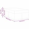 vidaXL Voodi raam madratsiga Helehall 120 x 200 cm kangas