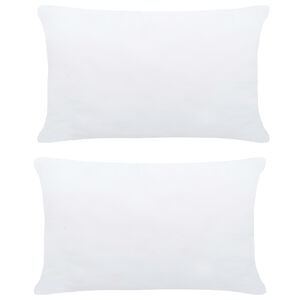vidaXL padjat&auml;idised 2 tk, 60 x 60 cm, valge