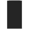 vidaXL valamukapp, must, 63x29x55 cm tehispuit