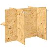 vidaXL Terrariumi alus Pruun 80 x 50 x 50 cm OSB