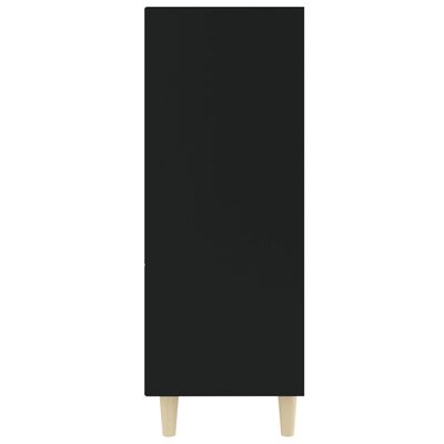 vidaXL puhvetkapp, must, 69,5 x 32,5 x 90 cm, tehispuit