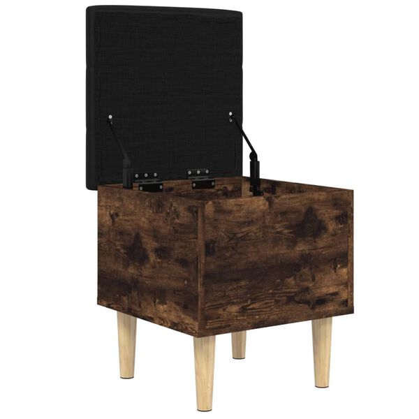 vidaXL hoiupink, suitsutatud tamm, 42 x 42 x 46 cm, tehispuit