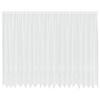 vidaXL Lina Kardin kardinatega Lilled Valge 220 x 500 cm Pol&uuml;ester